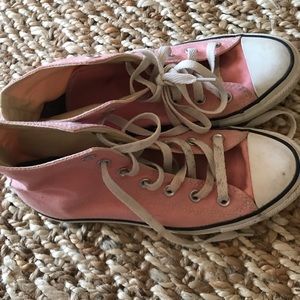 Converse pink sneakers